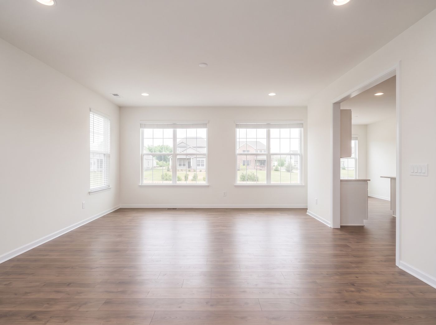 Empty living room